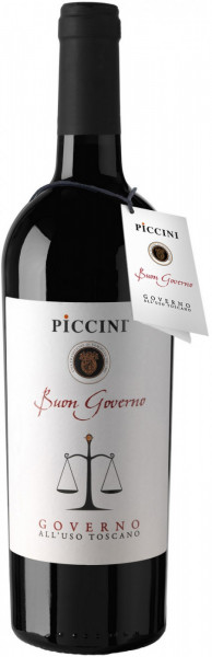 Вино Piccini, "Buon Governo", Governo all'uso Toscano IGT, 2020
