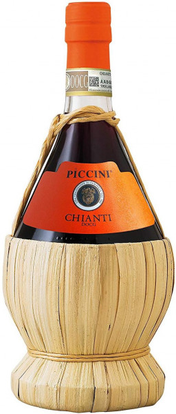 Вино Piccini, Chianti DOCG, 2016, in fiasco