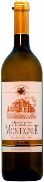 Вино "Pierre de Montigner" Blanc Demi-Sec