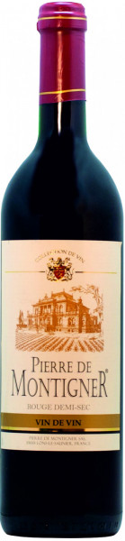 Вино "Pierre de Montigner" Rouge Demi-Sec