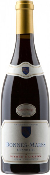 Вино Pierre Naigeon, Bonnes-Mares Grand Cru, 2009