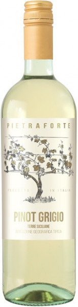 Вино "Pietraforte" Pinot Grigio, Terre Siciliane IGT