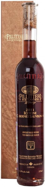Вино Pillitteri, "Icewine" Cabernet Sauvignon, 2011, gift box, 0.375 л