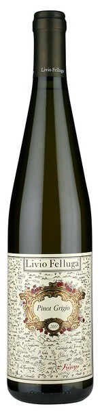 Вино Pinot Grigio, Colli Orientali Friuli DOC, 2009, 0.375 л