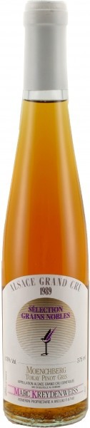 Вино Pinot Gris Moenchberg Grand Cru Le Moine SGN, 1989, 0.375 л