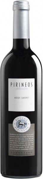 Вино Pirineos Seleccion, Merlot-Cabernet Crianza, Somontano DO