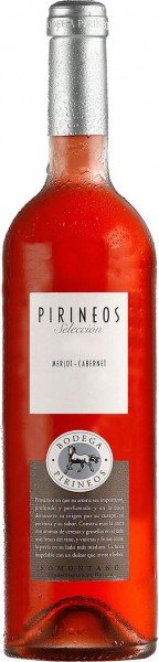 Вино Pirineos Seleccion, Merlot-Cabernet Rosado, Somontano DO