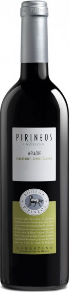 Вино Pirineos Seleccion "Mesache" Chardonnay/Gewurztraminer, Somontano DO