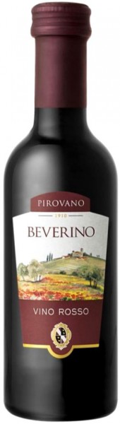 Вино Pirovano, "Beverino" Rosso, 0.25 л