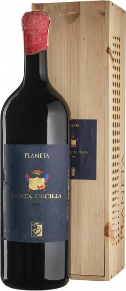 Вино Planeta, "Santa Cecilia", Sicilia IGT, 1999, wooden box, 3 л