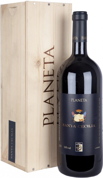 Вино Planeta, "Santa Cecilia", Sicilia IGT, 2008, wooden box, 1.5 л