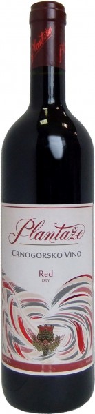 Вино Plantaze, Crnogorsko Vino Red Dry