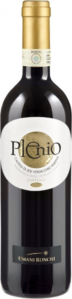 Вино "Plenio", Verdicchio dei Castelli di Jesi DOC Classico Riserva, 2016