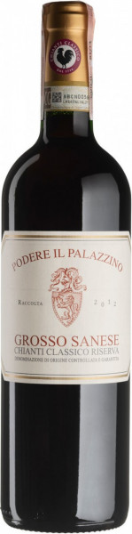 Вино Podere il Palazzino, "Grosso Sanese", Chianti Classico Riserva DOCG, 2012