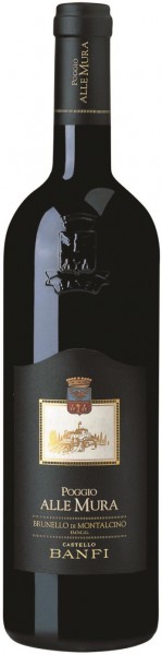 Вино "Poggio alle Mura", Brunello di Montalcino DOCG, 2010