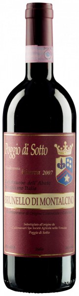 Вино Poggio di Sotto, Brunello Di Montalcino Riserva Vendemmia "Castelnuovo dell’Abate", 2007