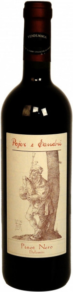 Вино Pojer e Sandri, Pinot Nero, Vigneti delle Dolomiti IGT, 2015, 0.375 л