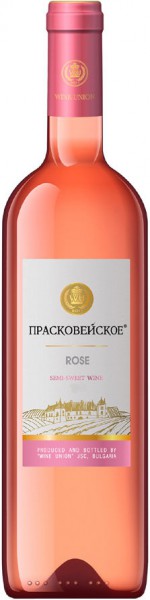 Вино "Praskoveyskoe" Rose Semi-Sweet