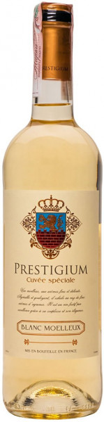 Вино "Prestigium" Blanc Moelleux