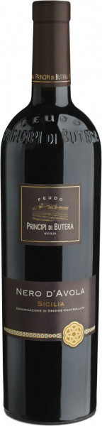 Вино Principi di Butera, Nero d'Avola, Sicilia IGT, 0.375 л