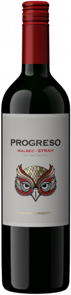 Вино "Progreso" Syrah-Malbec, Mendoza, 2018