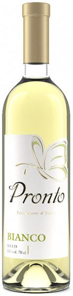 Вино "Pronto" Bianco Secco, 0.7 л