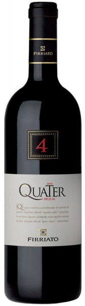 Вино "Quater" Rosso, Sicilia IGT, 2008