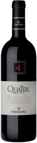 Вино "Quater" Rosso, Sicilia IGT, 2009