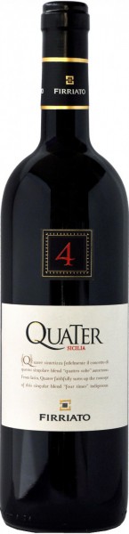 Вино "Quater" Rosso, Sicilia IGT, 2010