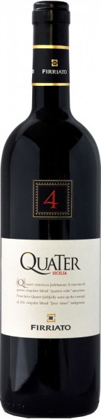 Вино "Quater" Rosso, Sicilia IGT, 2012