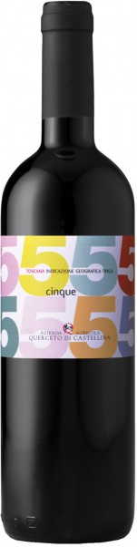 Вино Querceto di Castellina, "Cinque", Toscana IGT, 2011