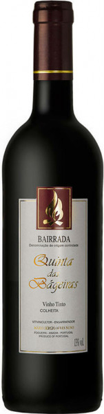 Вино Quinta das Bageiras, Colheita Tinto, Bairrada DOC, 2009, 1.5 л