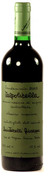 Вино Quintarelli Giuseppe, Valpolicella Classico Superiore, 2003