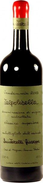Вино Quintarelli Giuseppe, Valpolicella Classico Superiore, 2003, 1.5 л