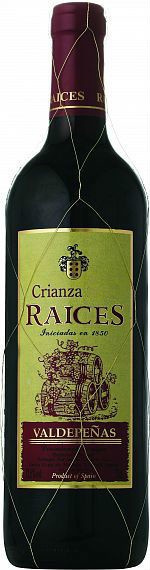 Вино "Raices" Crianza, Valdepenas DO