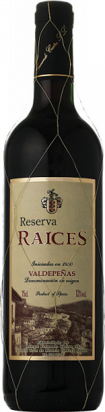 Вино "Raices" Reserva, Valdepenas DO