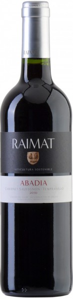 Вино Raimat, "Abadia" Tinto, Cabernet Sauvignon-Tempranillo, Costers del Segre DO, 2010