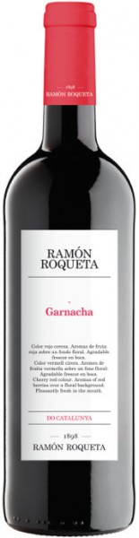 Вино "Ramon Roqueta" Garnacha, Catalunya DO, 2013