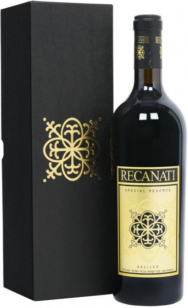 Вино Recanati, Special Reserve (kosher), 2016, gift box
