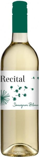 Вино "Recital" Sauvignon Blanc, Pays d'Oc, 2017