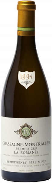 Вино Remoissenet Pere & Fils, Chassagne-Montrachet "La Romanee" Premier Cru AOC, 1994