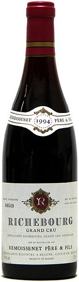 Вино Remoissenet Pere & Fils, "Richebourg" Grand Cru AOC, 1994