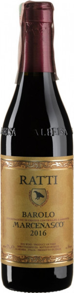 Вино Renato Ratti, Barolo "Marcenasco" DOCG, 2016, 0.375 л
