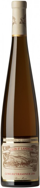 Вино Rene Mure, Gewurztraminer Selection de Grains Nobles "Clos Saint Landelin" Grand Cru AOC, 2006, 0.5 л