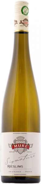 Вино Rene Mure, "Signature" Riesling, Alsace AOC, 2010, 0.375 л