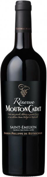 Вино Reserve "Mouton Cadet", Saint Emilion AOC, 2011
