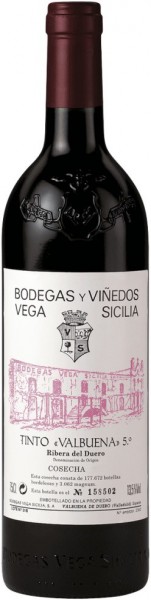 Вино Bodegas Vega Sicilia, Ribera del Duero DO, "Valbuena 5", 1999