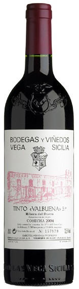 Вино Ribera del Duero DO Valbuena 5, 2004