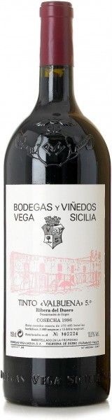 Вино Ribera del Duero DO Valbuena 5, 2004, 1.5 л