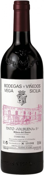 Вино Ribera del Duero DO "Valbuena 5", 2008